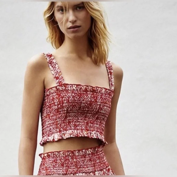 Free People 2 Piece Set! Crop Top & Skirt Set! - Picture 6 of 13